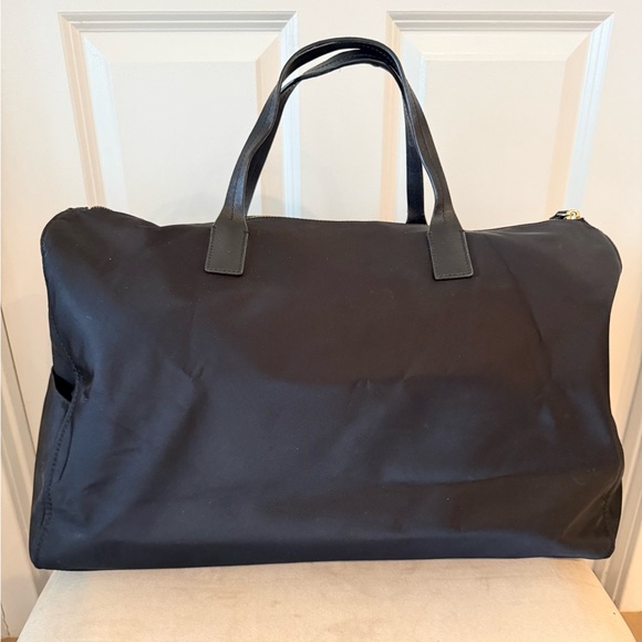 Kate Spade Classic Black Nylon Duffle Weekend Bag - Picture 6 of 13